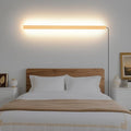 KELUOLY Modern Plug in Long Wall Sconce, 20W Warm White 3000K Acrylic Indoor by KELUOLY