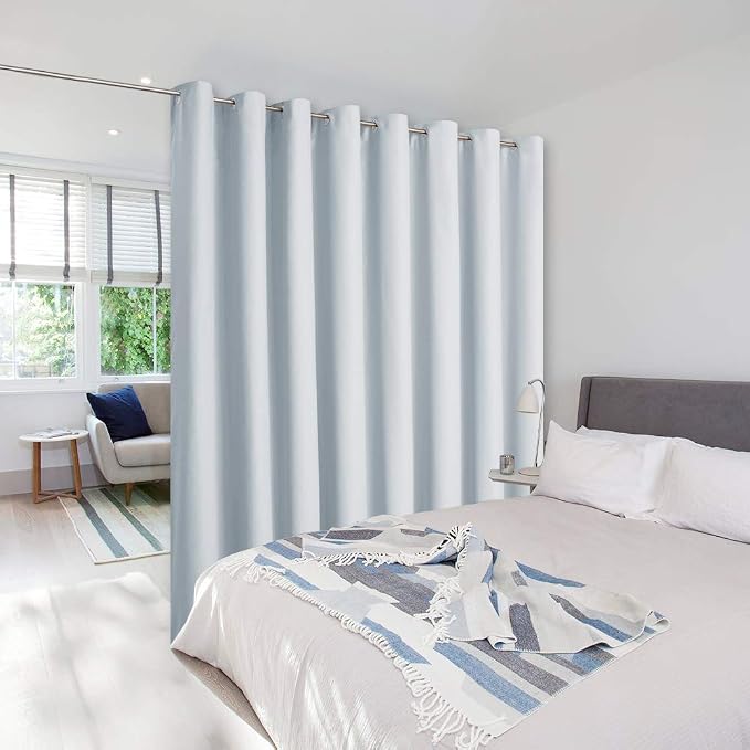 NICETOWN Room Divider Curtain Screen Partitions, Extra Wide Room Partitions and by NICETOWN