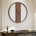 Large Wall Clock 24 Inch Decorative Modern Minimalist Wall Clocks by Cuspin