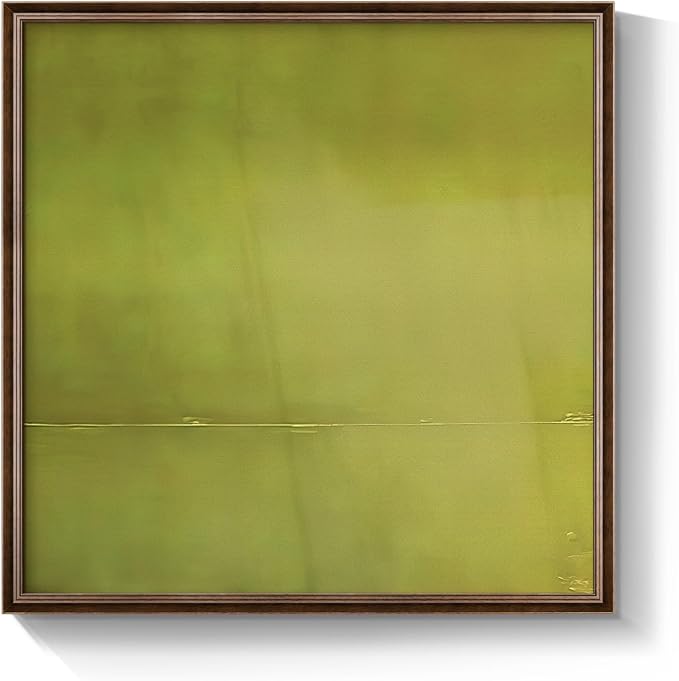 Vintage Framed Green Abstract Wall Art, Modern Sage Green Canvas Prints Artwork - Image 8
