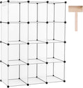 C&AHOME Cube Storage Organizer, 12-Cube Closet Cabinet Organizer, DIY Cube Shelf by CAHOME