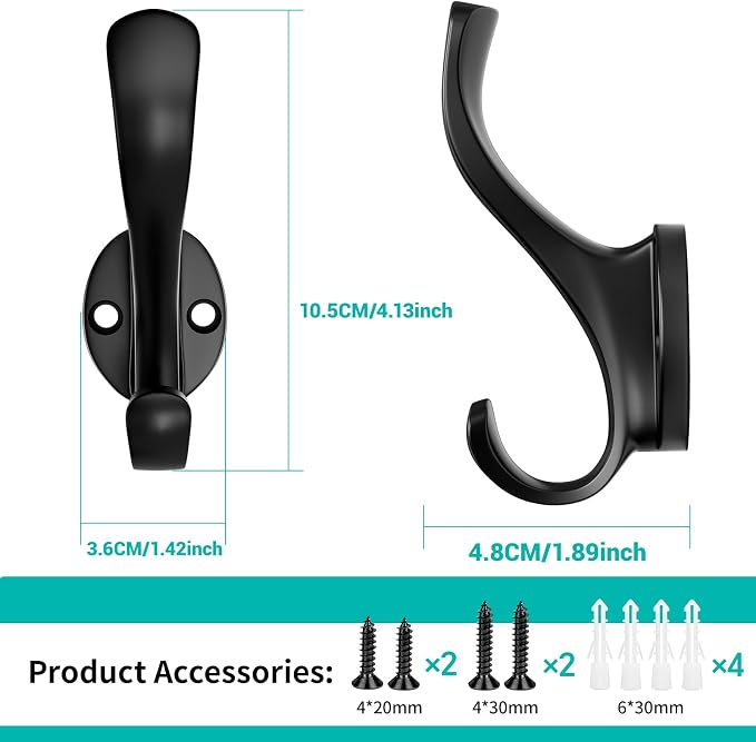 Coat Hooks Heavy Duty - Image 2
