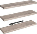RALGEND Floating Shelves for Wall, 1.5" Thick Wall Shelf Set of 3 by RALGEND
