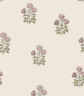 17.3"× 590.5" Vintage Floral Wallpaper Peel and Stick Boho Wallpaper Removable by LUKUUI