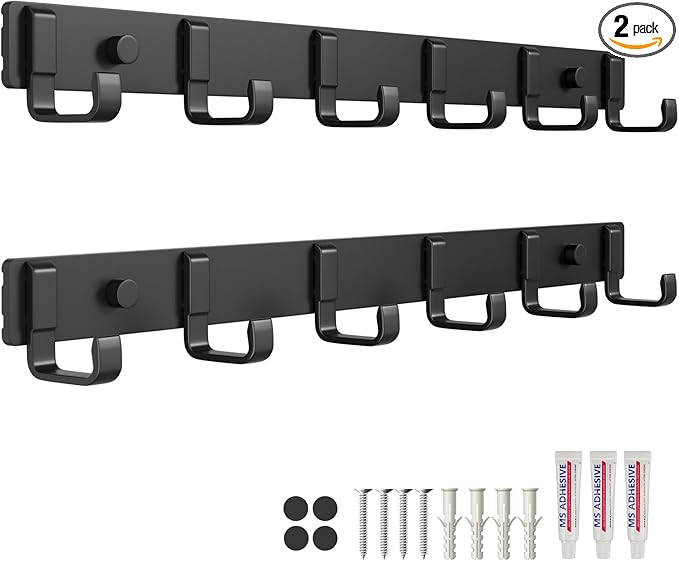 16-Inch Wall Mount Coat Rack by Geobella