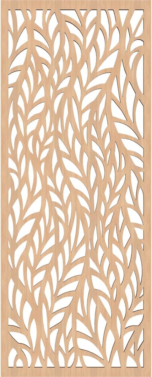 Ortonville Decorative Pierced Fretwork Wood Wall Panels, 13 3/8"W x 34 3/8"H x - Image 2
