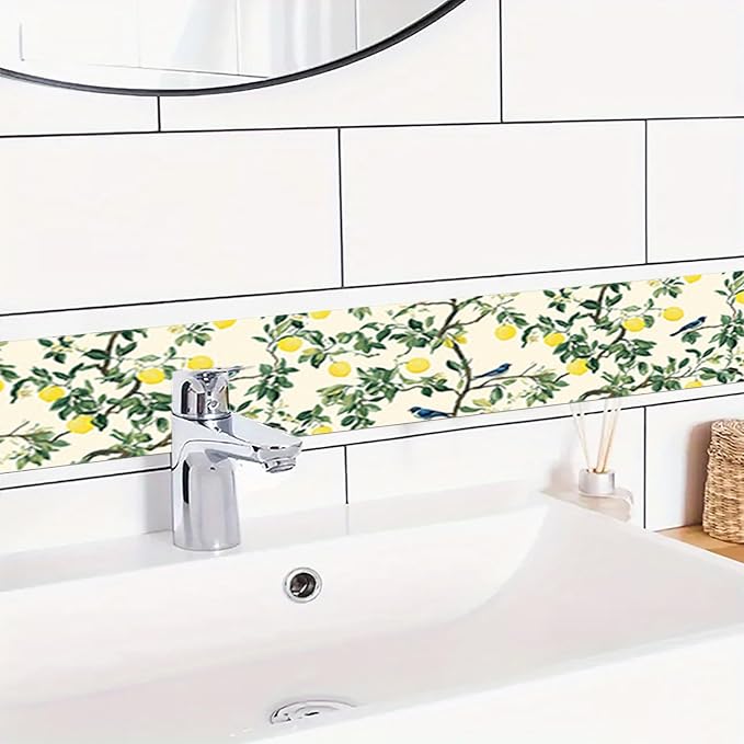 HOMETITUTE Wallpaper Border Peel and Stick Decorative Wall Trim Self Adhesive - Image 2