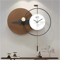 Large Modern Wall Clock for Living Room, Decorative Silent Battery Operated by HEBOIXHOMEDECOR