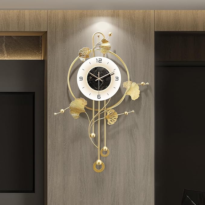 Wall Clock, Large Modern Wall Clock by ElevateYourWalls