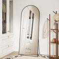 Sweetcrispy 56"x21" Arched Full Length Mirror, Leaning or Standing Full Body by Sweetcrispy