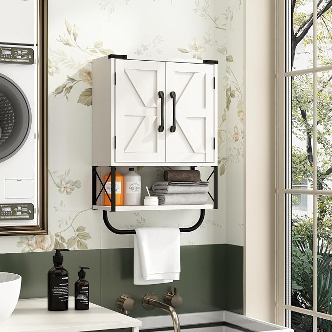 RUSTOWN Farmhouse Rustic Medicine Cabinet - Image 6