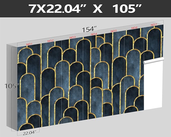 XMPMBM-Gold Geometrical Textured Fabric Wallpaper Abstraction Dark line Living - Image 4