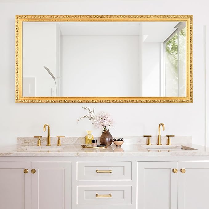 Large Decorative Mirror for Wall Decor, Big Vanity Mirror for Bathroom - Image 2