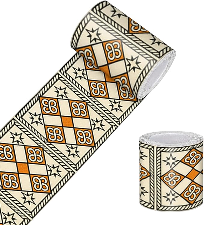 HOMETITUTE Wallpaper Border Peel and Stick Decorative Wall Trim Self Adhesive by HOMETITUTE