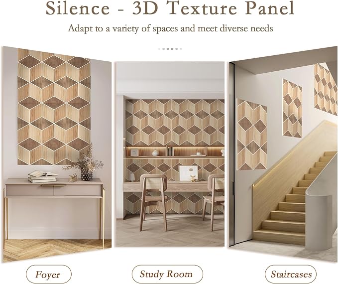 12Pack Acoustic Panels, Self-Adhesive Sound Proof Panels - Image 6