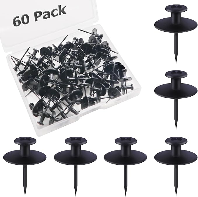 Push Pin Picture Hooks, Decorative Push Pins by Atsky