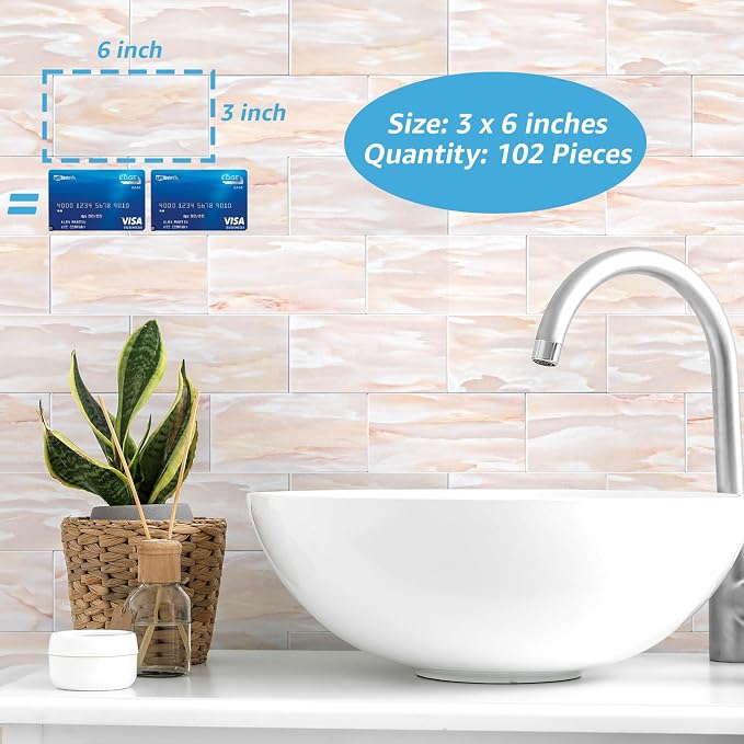 Art3d 102-Piece Peel and Stick Wall Tile - Image 6