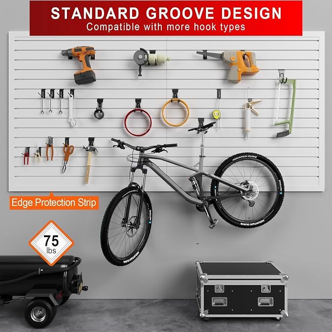 Garage Slatwall Panel Wall Organizer - Image 5