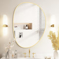 WallBeyond Irregular Wall Mirror, Asymmetrical Mirror Wall Mounted by WallBeyond