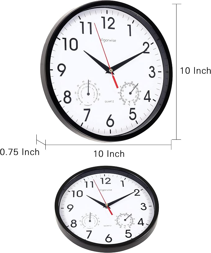 Wall Clock, Sweep Silent Movement Accurate Clocks - Image 5