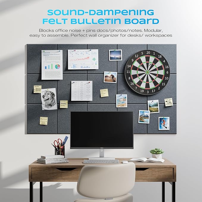 22 Pack Self-Adhesive Acoustic Panels, Soundproof Wall Panels - Image 4