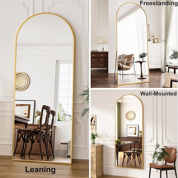Full Length Mirror, Oversized Standing Mirror, Hanging or Leaning Against Wall - Image 8
