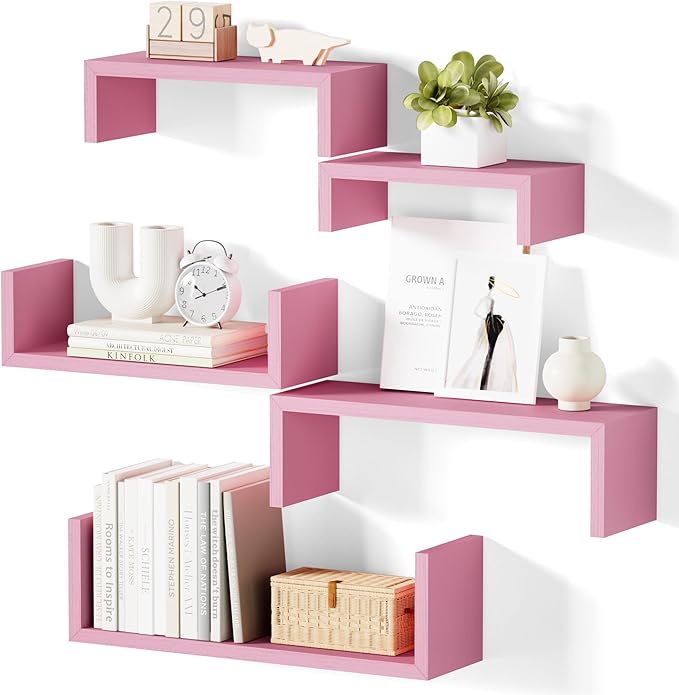 SRIWATANA Floating Shelves, Wall Shelves by SRIWATANA