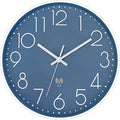 Foxtop Atomic Wall Clock Battery Operated Round Analog Modern Wall Clock Sets by Foxtop
