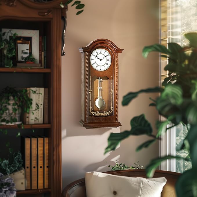 AYRELY® 26IN Grandfather Vintage Wall Clock - Image 5