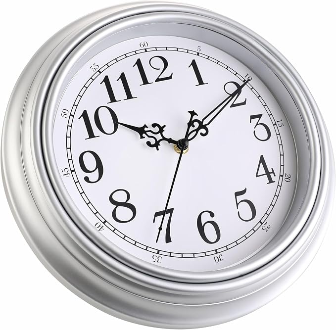 Plumeet Small Retro Wall Clock - Image 4