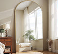 Dewfig Arched Full Length Mirror, Full Body Mirror by YourSpacePerfectlyReflected