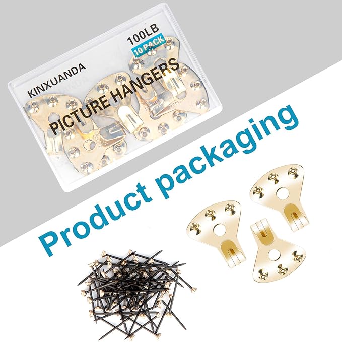 10Pcs Heavy Duty Picture Hangers - Image 7