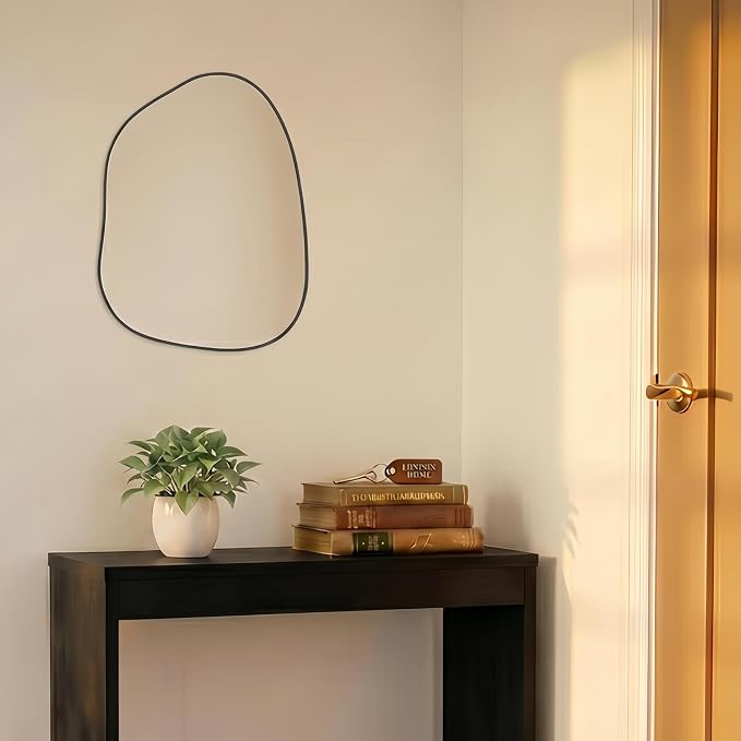 PERFNIQUE Irregular Wall Mirror Asymmetrical Mirror, Decorative Modern Wall - Image 7