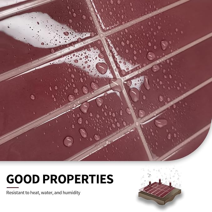 Peel and Stick Backsplash 3D Wall Tiles, Self-Adhesive, Oil Proof, Waterproof - Image 4