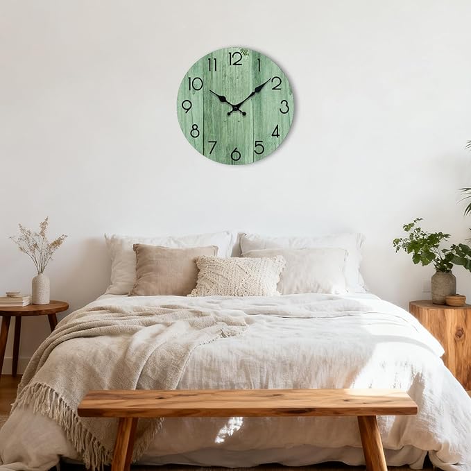 Wall Clock, Modern Wall Clocks Battery Operated, Silent Non Ticking Clock - Image 7