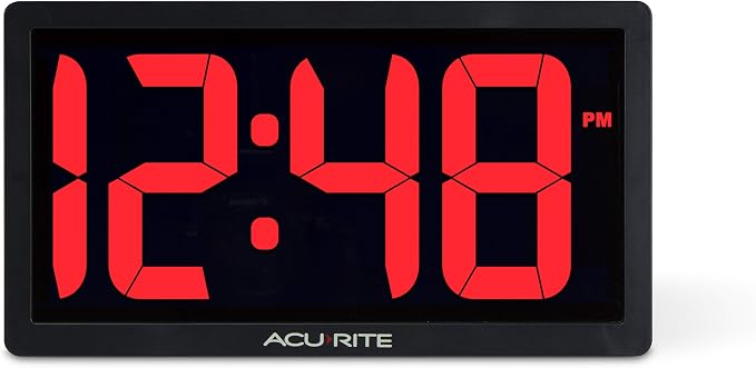 AcuRite 75099M 10-inch LED Digital Clock by AcuRite