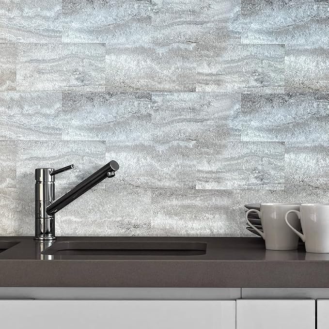 AULIGET 20-Piece Peel and Stick Backsplash Wall Tiles, Laundry Room - Image 2