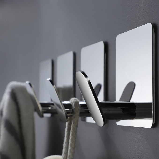 DELITON Towel Hooks for Bathrooms - Image 2