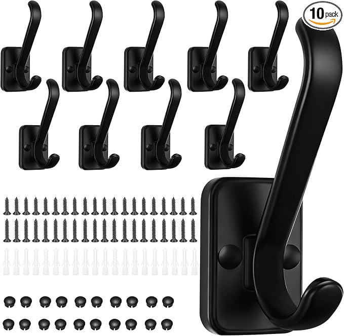 Coat Hooks Wall Mount Heavy Duty by Unknown