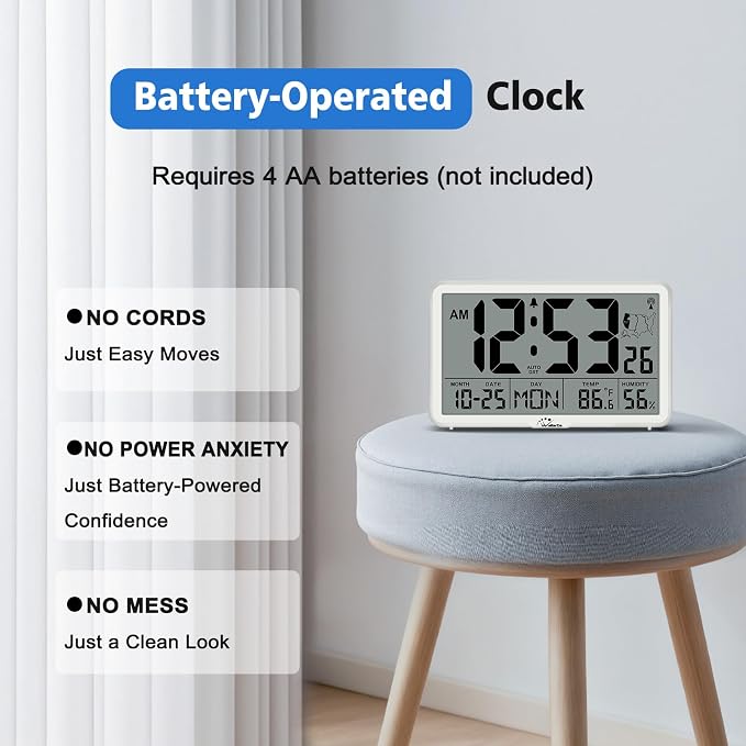 WallarGe Atomic Wall Clock - Image 6