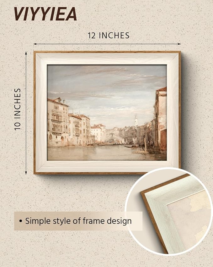 VIYYIEA Framed Wall Art for Living Room, River Canvas Prints, Landscape Home - Image 2