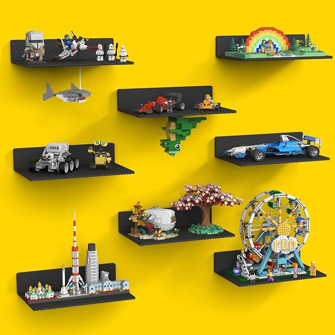 BlissBox 8-Pack Large Display Shelves by BlissBox