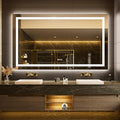 LOAAO 68"x36" LED Bathroom Mirror by LOAAO