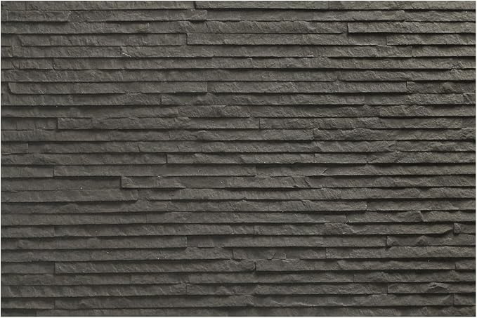 3D Wall Panels - Sample 7.9"x11.8" Faux Stone Peel and Stick Wall Covering - by Unknown