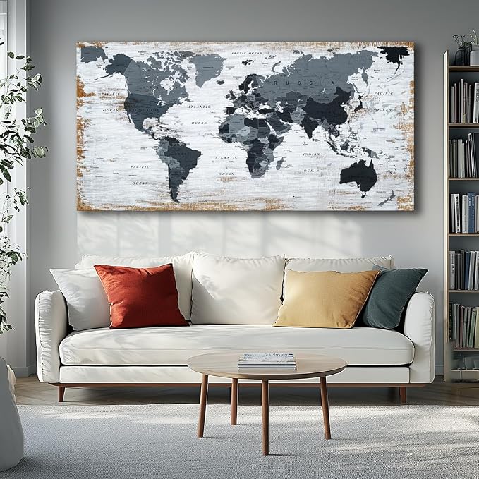 Canvas Wall Art Black Wall Decor Office Pictures - Image 7
