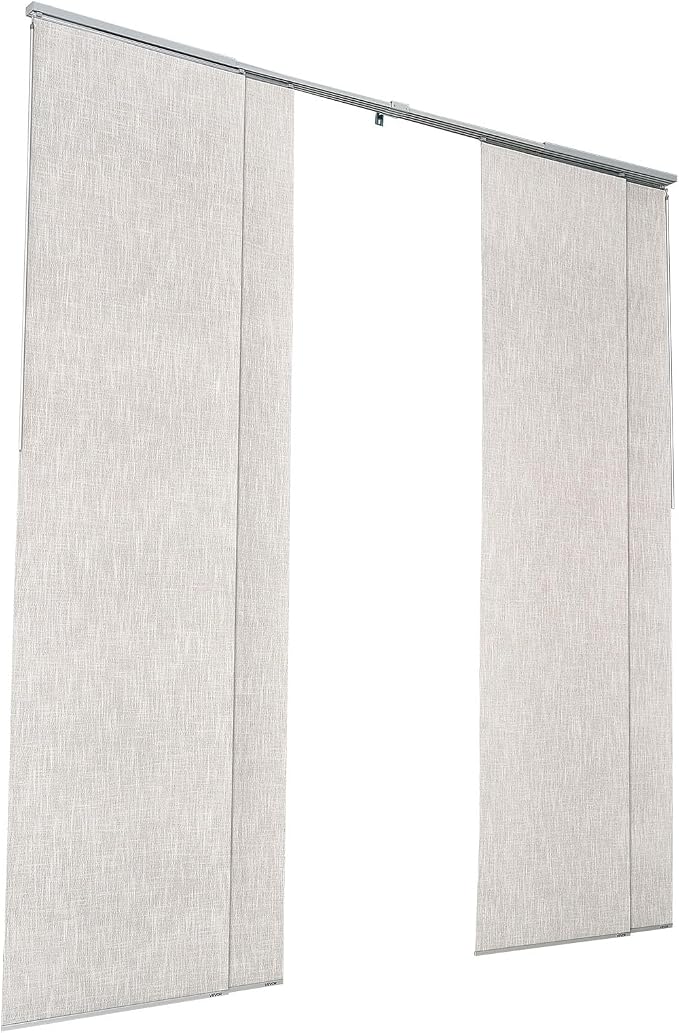 VEVOR Panel Track Blinds, Extendable Track from 45.8 in to 86 in W, Trimmable - Image 9