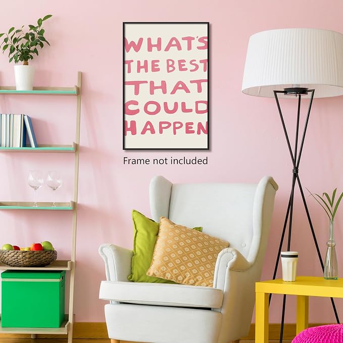 Yaasilinage Daily Reminder Positive Canvas Wall Art, Positive Affirmations Wall - Image 5
