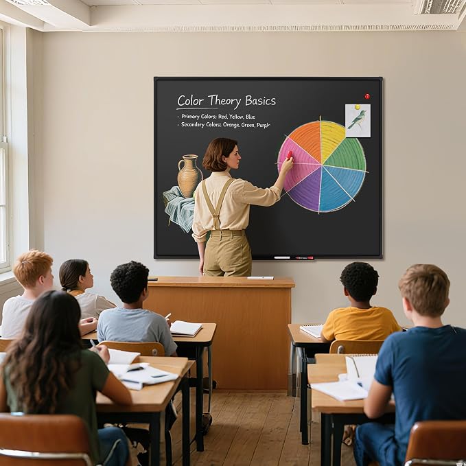 SELEAD Magnetic Chalkboard 60 x 48 Inches - Image 4