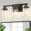 DORESshop 20 Inch Bathroom Light Fixtures, 3-Light Black by DORESshop