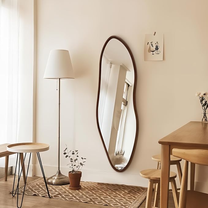Irregular Full Length Mirror, Large Asymmetrical Wall Mirrors - Image 5